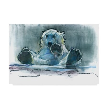 Trademark Fine Art Mark Adlington 'Ice Bath' Canvas Art, 22x32 BL01724-C2232GG